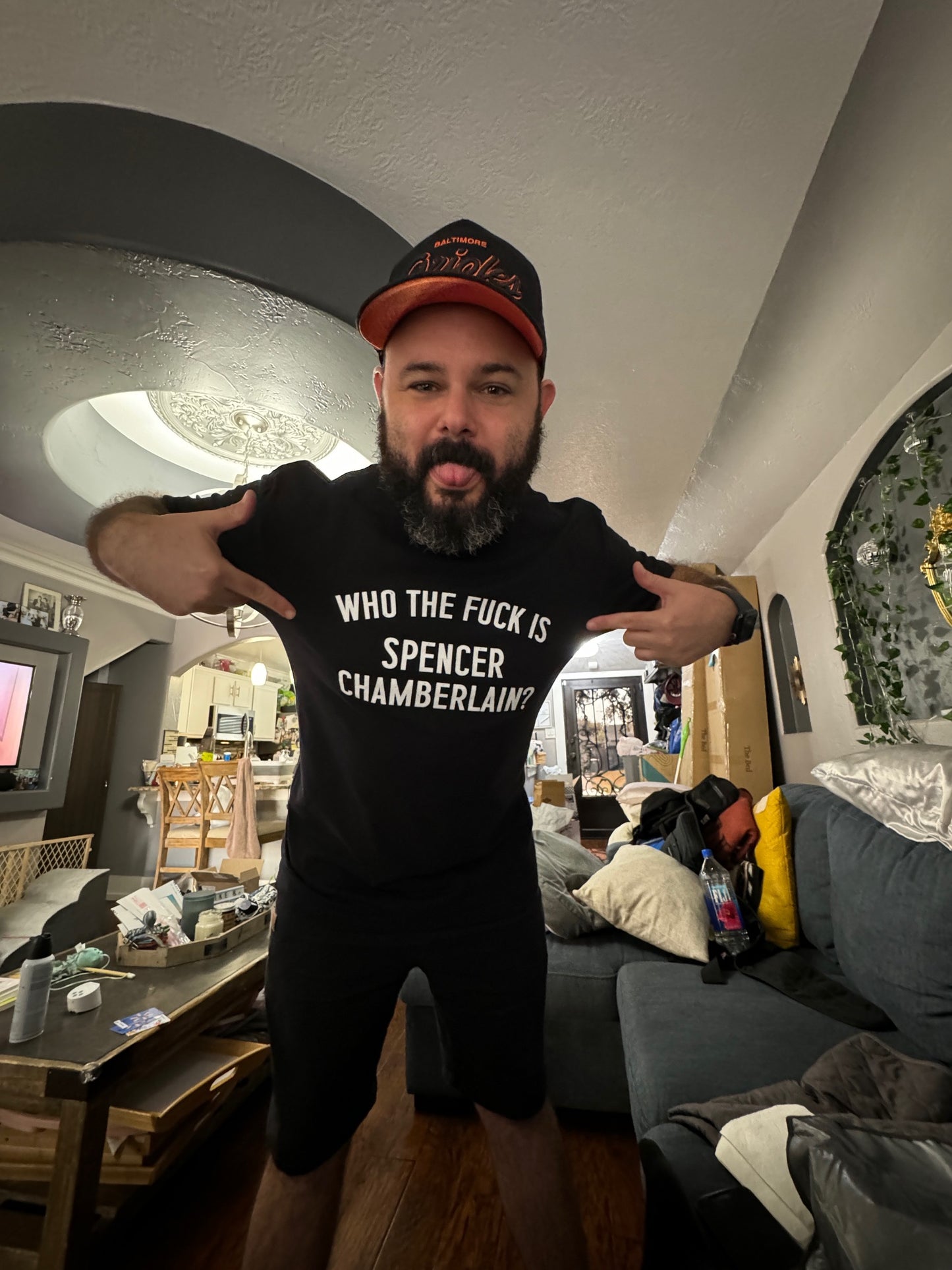 Who the F* is Spencer Chamberlain T-Shirt